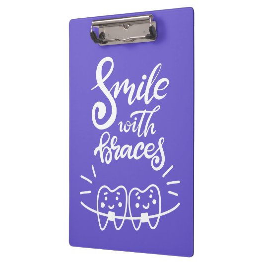 Lachen met races | Glimlende Teeth Klembord (Links)