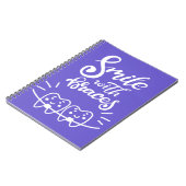 Lachen met races | Glimlende Teeth Notitieboek (Linkerzijde)