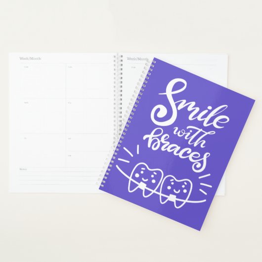 Lachen met races | Glimlende Teeth Planner (Display)