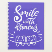 Lachen met races | Glimlende Teeth Planner (Voorkant)