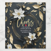 Lachen naar liefdeslacht, gelukkig altijd na het h wijn etiket (Enkel label)