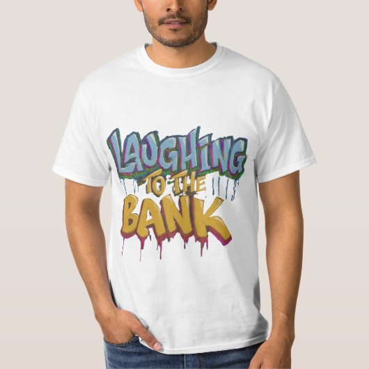 Lachen om de bank t-shirt (Voorkant)