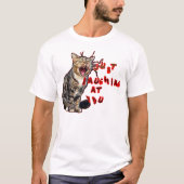 Lachen om je kat. t-shirt (Voorkant)