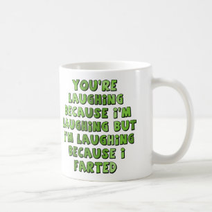 Lachen Omdat Ik Grappig Scheet Beker Koffiemok