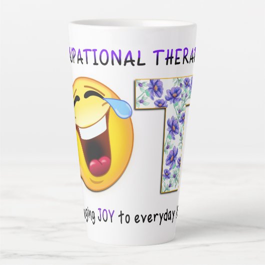 Lachen OT Latte Mok (Voorkant)