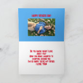 LACHEN PA VADERDAG KAART (Binnen)