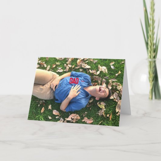 LACHEN PA VADERDAG KAART (Voorkant)