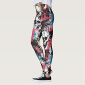 Lachen Punk Rock Skull Leggings - Cool & Fun (Links)