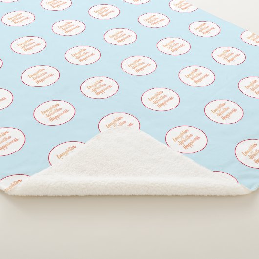 Lachen rijkdom geluk sherpa deken (3/4)