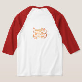 Lachen rijkdom geluk t-shirt (Laag Achter)