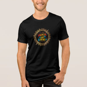 Lachen rijkdom geluk Tri-Blend shirt