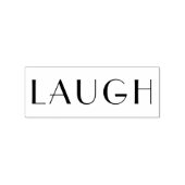 LACHEN RUBBERSTEMPEL (Afrduk)