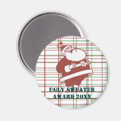 Lachen Santa Magnet (Voorkant / Achterkant)