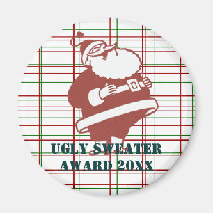 Lachen Santa Magnet