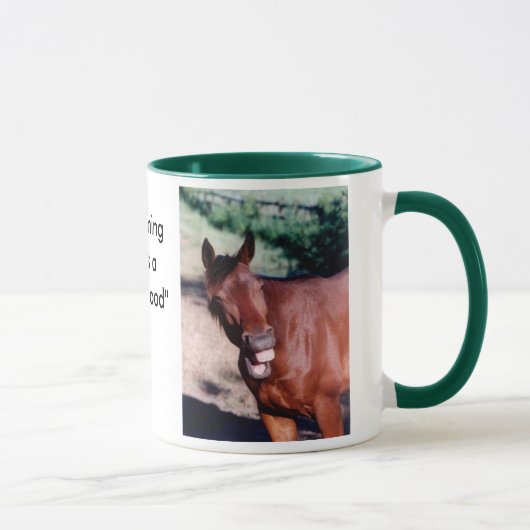 Lachen StandardBred Horse Mok (Rechts)