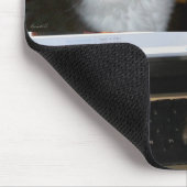 Lachen tijdens een videochat muismat (Hoek)