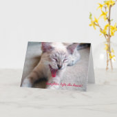 Lachen tilt het hart op! kaart (Gele Bloem)