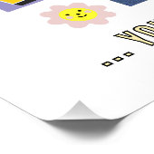 Lachen vaak – Positieve typografie Quote Design 1 Perfect Poster (Hoek)