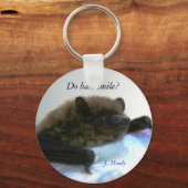 "Lachen vleermuizen?" Sleutelhanger (Voorkant)