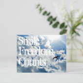 Lachen, Vrijheids Tellens. Briefkaart (Staand voorkant)