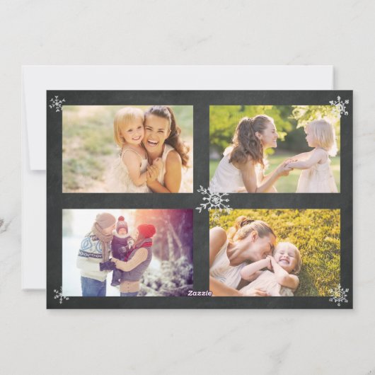 Lachend Al Kerstkaart van de Douane van de Manier (Achterkant)