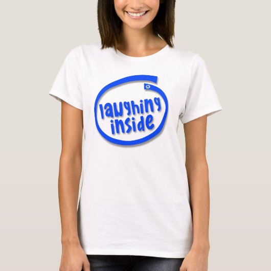 Lachend Binnen Tshirt (Voorkant)