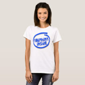 Lachend Binnen Tshirt (Voorkant volledig)