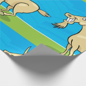 Lachend geiteninpakpapier cadeaupapier