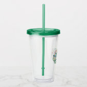 Lachend Geluk Ontzondigd Acryl Drinkbeker (Rechts)