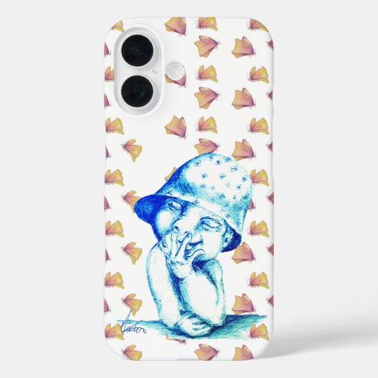 Lachend gelukkig klein één Case-Mate iPhone case (Achterkant)