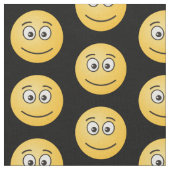 Lachend gezicht met open ogen stof (Close Up)