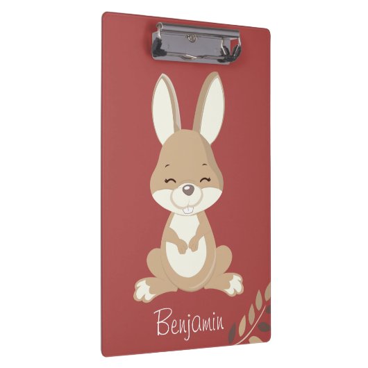 Lachend konijn klembord (Rechts)