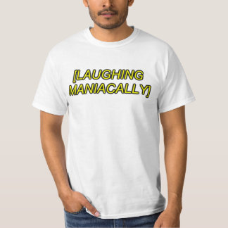 lachend maniakaal sfx t-shirt