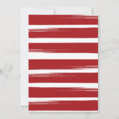 Lachend naar de Kerst Foto Kerstkaart Kaart (Achterkant)