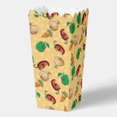 Lachend Veggies Baby shower Bedankdoosjes (Achterkant)