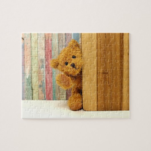 Lachende Beer puzzel (Horizontaal)