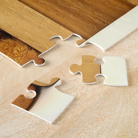 Lachende Beer puzzel Legpuzzel (Zijkant)