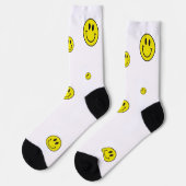 Lachende Beer smiley gezicht sokken (Links)