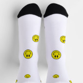Lachende Beer smiley gezicht sokken (Top)