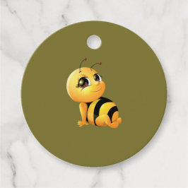 Lachende bij Baby shower Favoriet Tags Bedankjes Labels