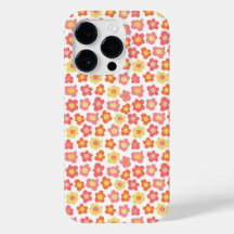 Lachende bloemen iPhone Samsung Hoesje