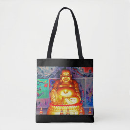Lachende Boeddha Tote Bag