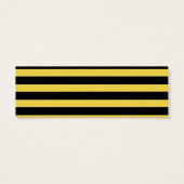 Lachende Bumble Bee Gift Label Mini Visitekaartjes (Achterkant)