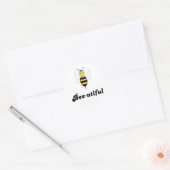 Lachende Bumble Bee-utiful Sticker (Envelop)