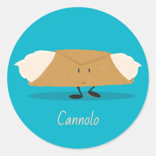 Lachende cannolo STICKER
