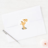 Lachende Cartoon Camel Sticker (Envelop)