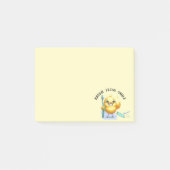 Lachende Chick met Tandheelkundige Slogan Post-it® Notes (Voorkant)