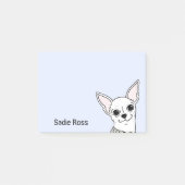 Lachende Chihuahua gepersonaliseerde notities Post-it® Notes (Voorkant)