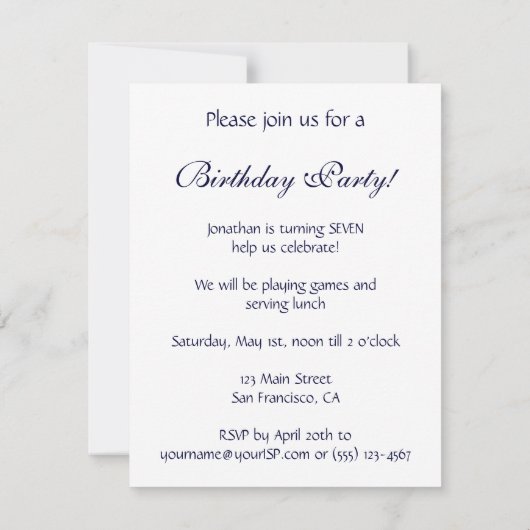 Lachende Circus Clowns Verjaardagsfeest Kaart (Achterkant)