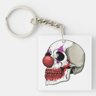 Lachende Clownschedel - Lot Tot De Dood Sleutelhanger